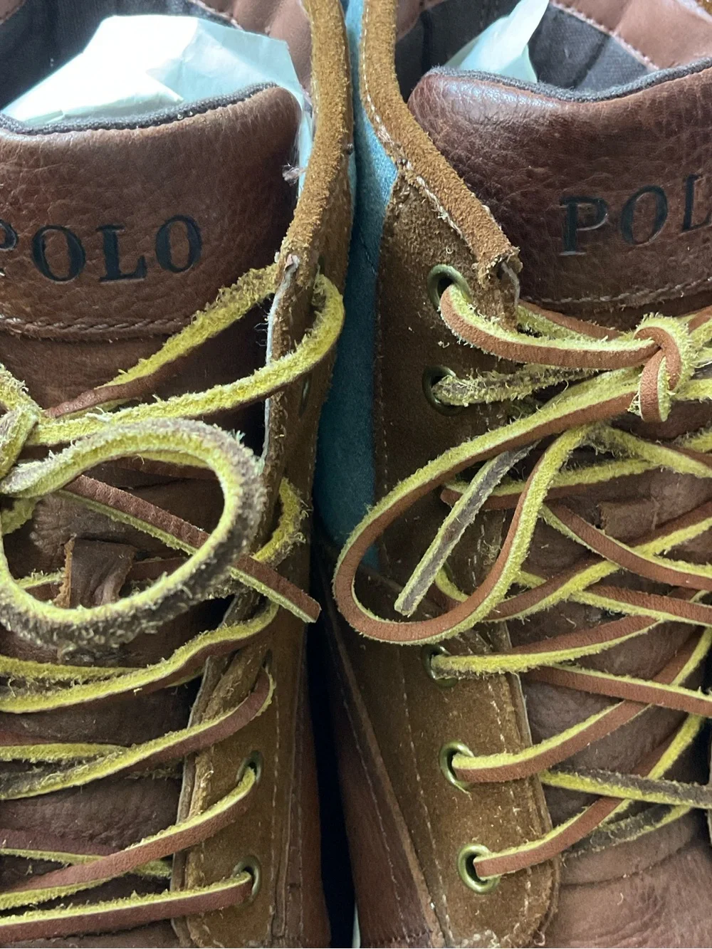 Polo by Ralph Lauren Size 12 Tynedale Brown Leather Boots